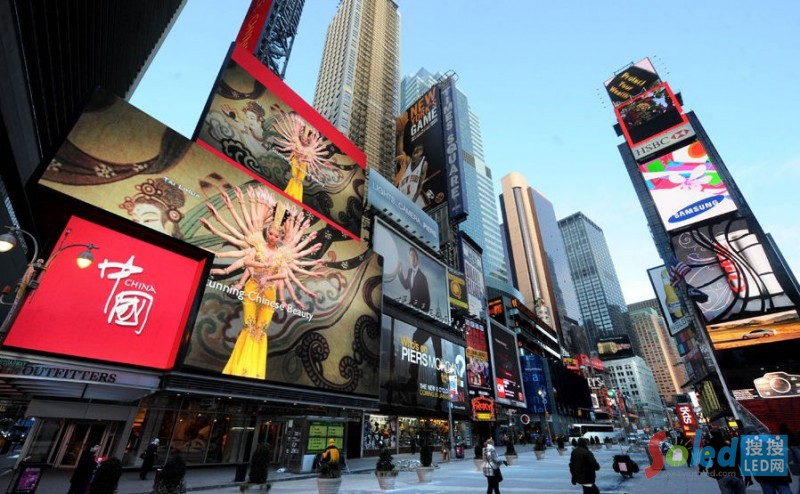 LED顯示屏千手觀音