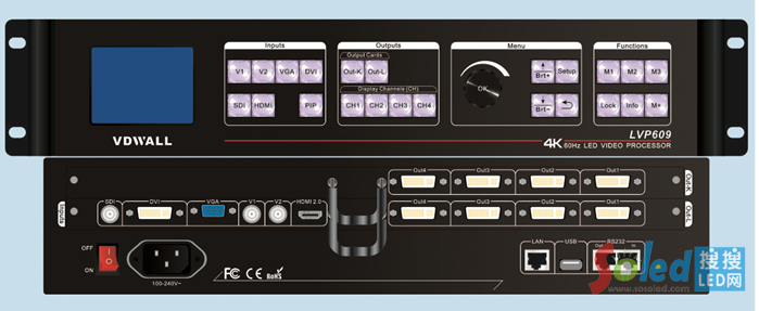 極淸視頻處理器LVP609